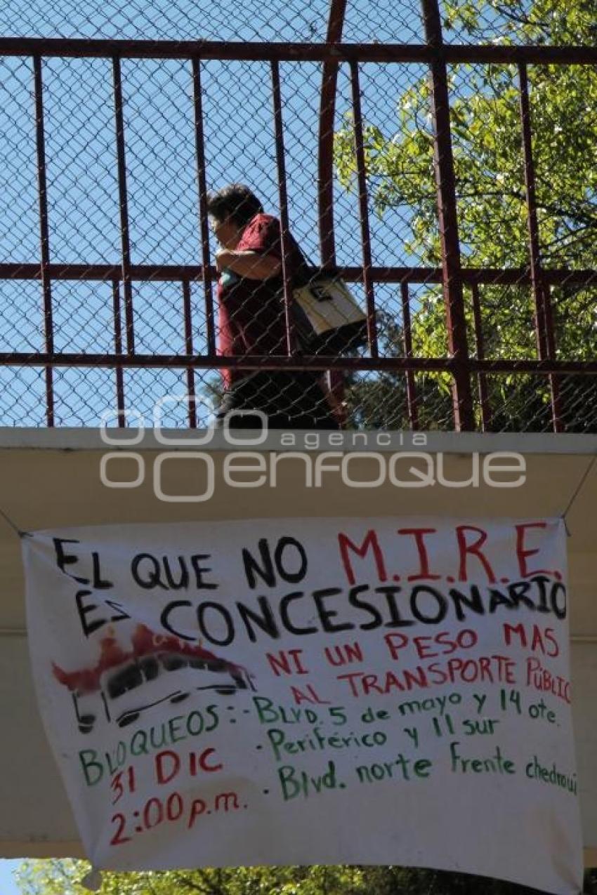 MANTA EN CONTRA ALZA TARIFA TRANSPORTE