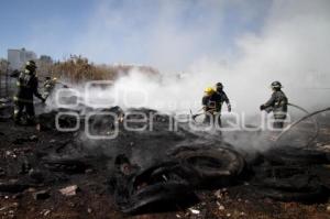 INCENDIO DE PAZTIZAL Y LLANTAS