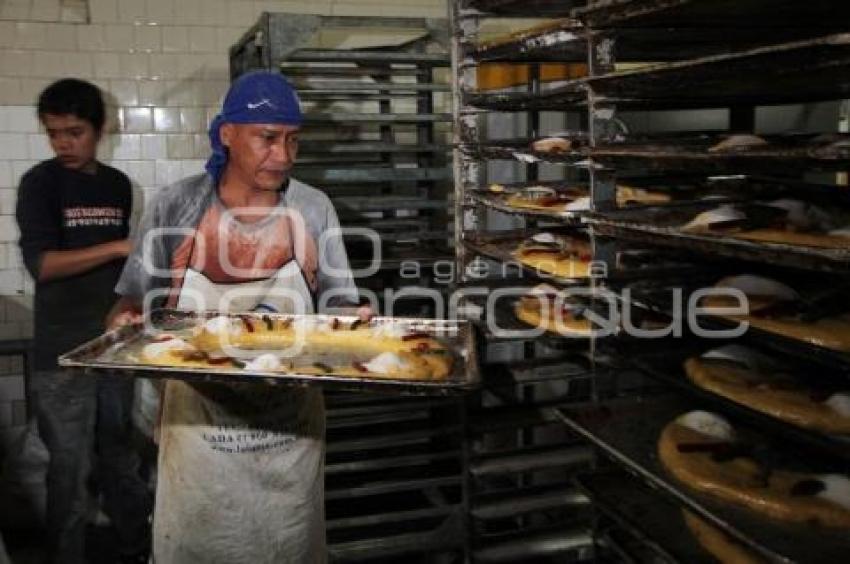 ELABORACIÓN ROSCA DE REYES. PANADERÍA