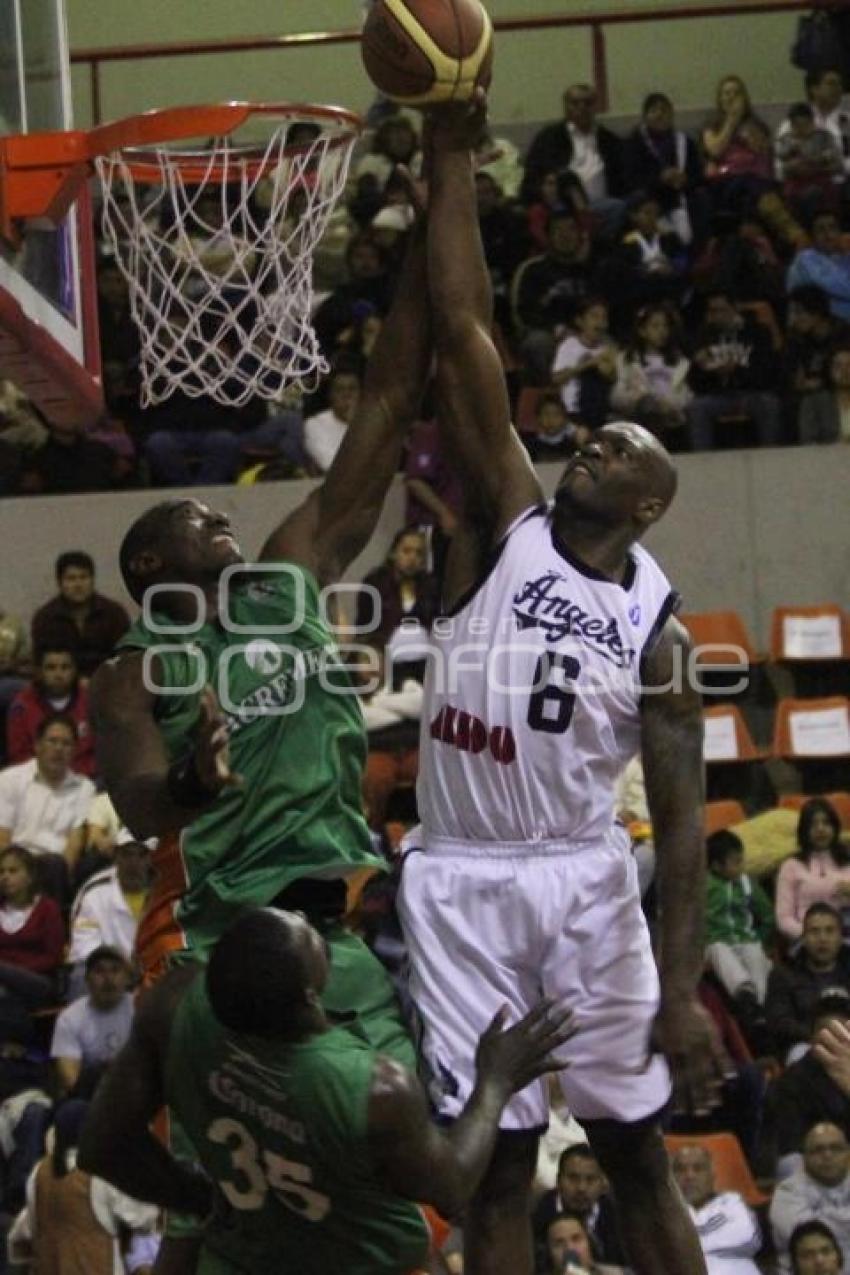 ÁNGELES VS LECHUGUEROS. BALONCESTO