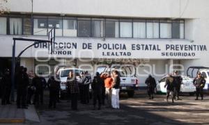MANIFESTACION DE POLICIAS ESTATALES