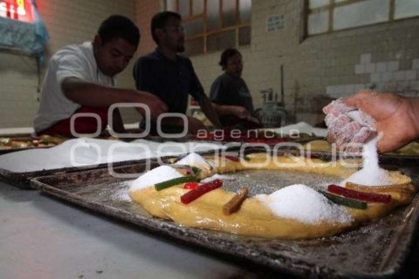 ELABORACIÓN ROSCA DE REYES. PANADERÍA