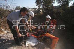 MUERE HOMBRE AL CAER EN BARRANCA