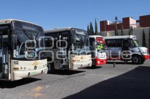 AUMENTO PRECIO TRANSPORTE PÚBLICO. PUEBLA - CHOLULA