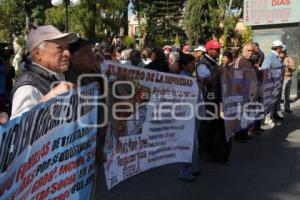 MANIFESTACIÓN DEFRAUDADOS INVERBIEN