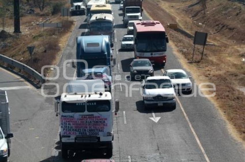 BLOQUEO - TRANSPORTISTAS