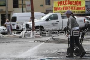 OBRAS EN EL PASEO BRAVO