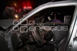 MUEREN DOS JOVENES EN ACCIDENTE VIAL