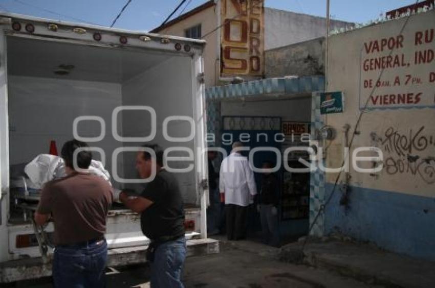 MUERE HOMBRE EN BAÑOS SAN PEDRO