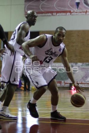 BASQUETBOL . ANGELES VS PIONEROS