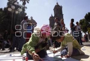 PROTESTA DE ESTUDIANTES POR EL ALZA EN EL PASAJE