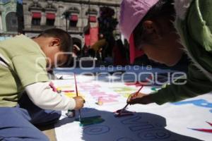 PROTESTA DE ESTUDIANTES POR EL ALZA EN EL PASAJE