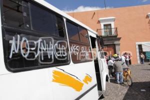 MANIFESTACIÓN TRANSPORTISTAS