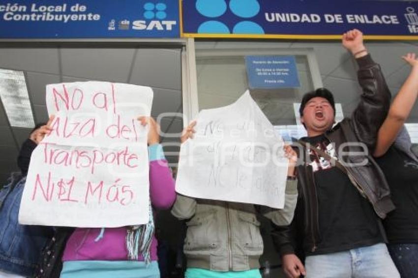 PROTESTA ALZA TRASPORTE