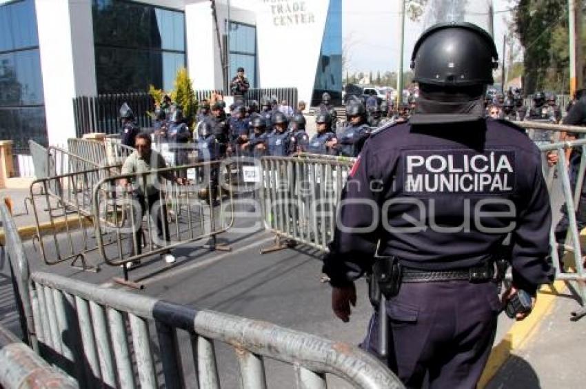 MANIFESTACIÓN DEFRAUDADOS EN EL SEXTO INFORME DE GOBIERNO ESTATAL