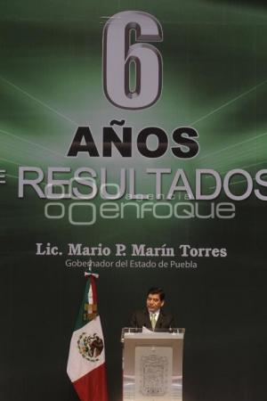 SEXTO INFORME . MARIO MARÍN