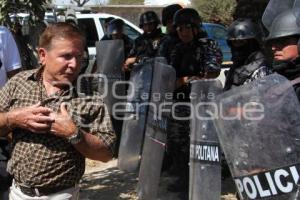 MANIFESTACIÓN DEFRAUDADOS EN EL SEXTO INFORME DE GOBIERNO ESTATAL