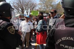 MANIFESTACIÓN DEFRAUDADOS EN EL SEXTO INFORME DE GOBIERNO ESTATAL