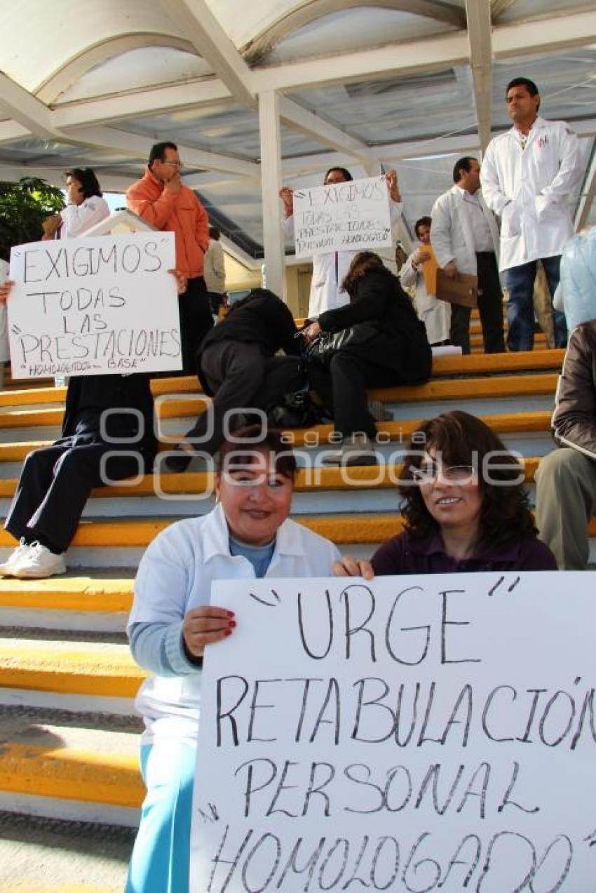 PARO DE LABORES SECTOR SALUD