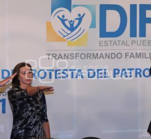 PROTESTA DEL PATRONATO DEL DIF ESTATAL