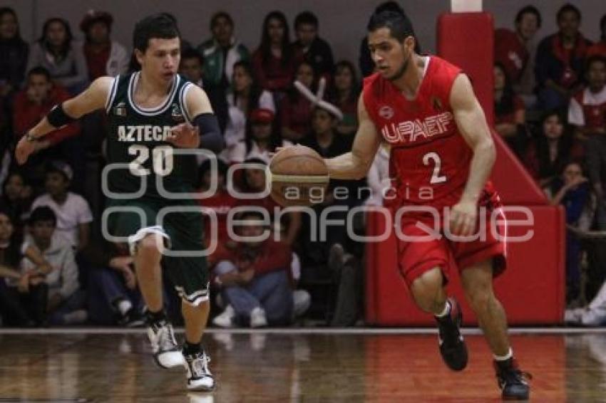 ÁGUILAS VS AZTECAS. BALONCESTO CONADEIP