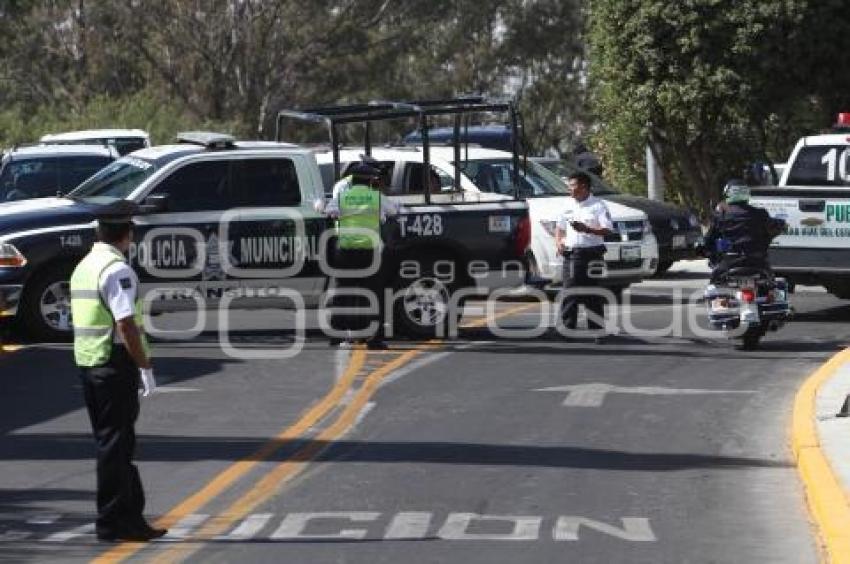 OPERATIVO DE SEGURIDAD EN LOS ALREDEDORES DE LOS FUERTES DE LORETO Y GUADALUPE