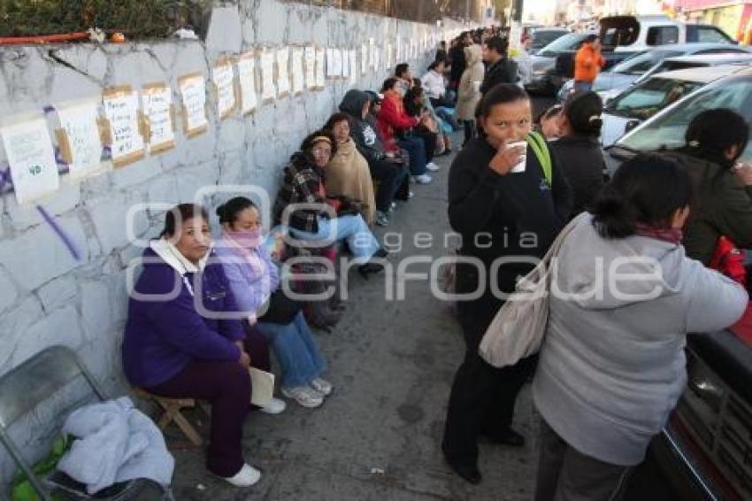 FILAS . PROCESO DE PREINSCRIPCIÓN