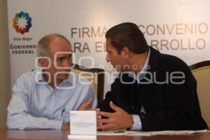 FIRMA CONVENIO SAGARGA-DESARROLLO RURAL