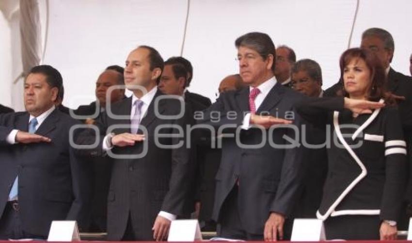 CEREMONIA CIVICA ZOCALO DE PUEBLA