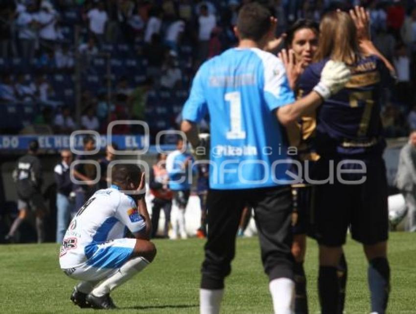 FUTBOL . PUEBLA FC VS PUMAS