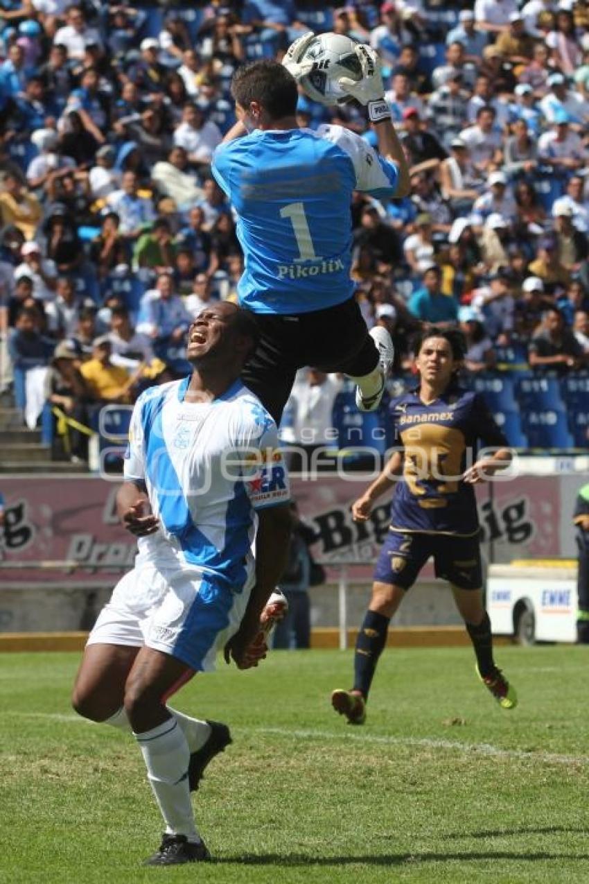 FUTBOL . PUEBLA FC VS PUMAS