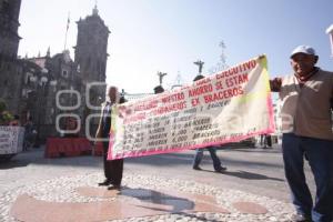 MANIFESTACIÓN EX BRACEROS