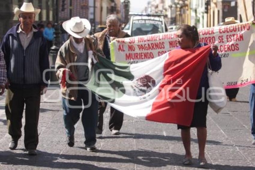 MANIFESTACIÓN EX BRACEROS