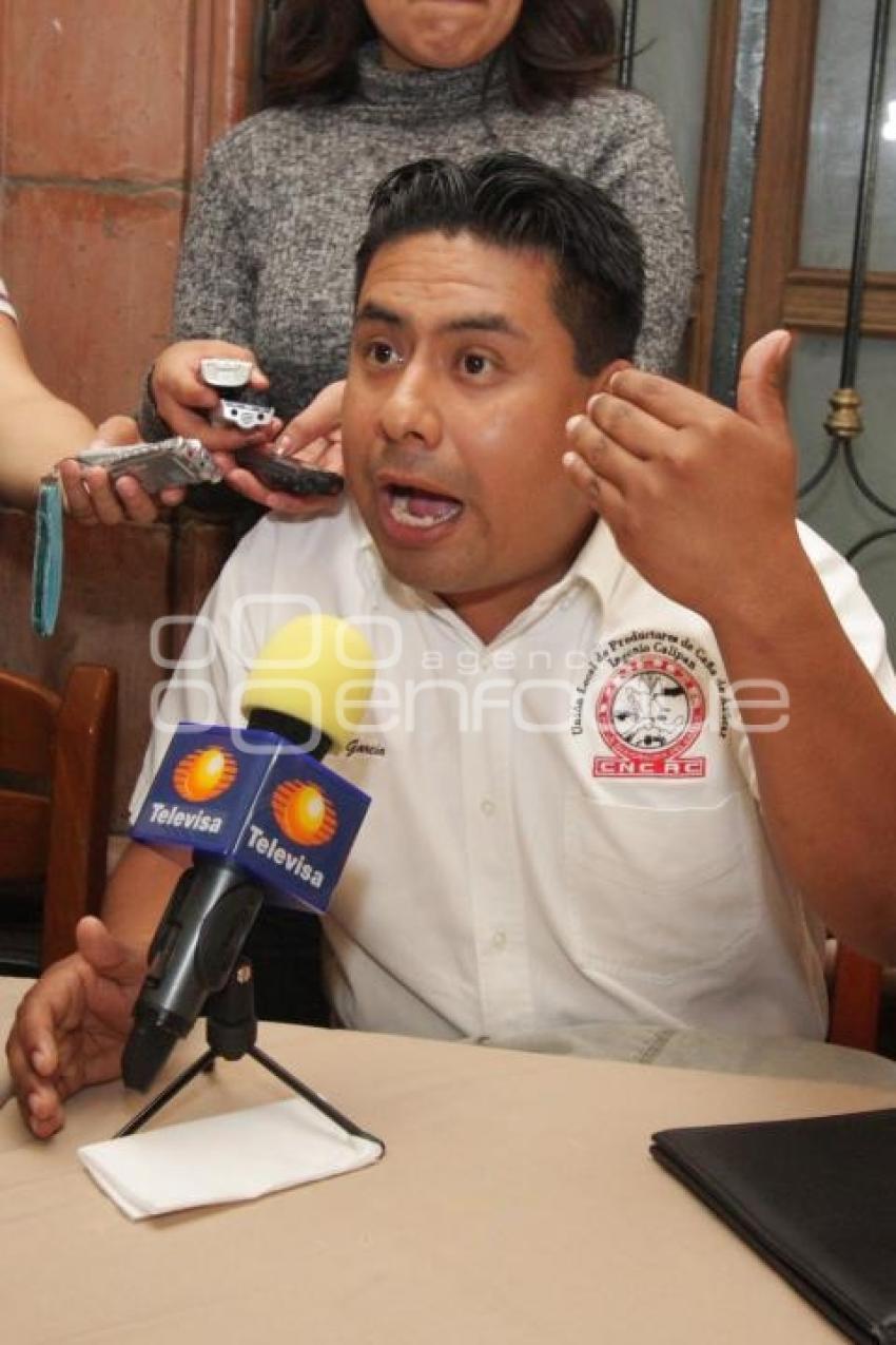 CONFERENCIA DE PRENSA CAÑEROS