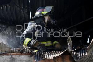 INCENDIO DE CASA HABITACIÓN