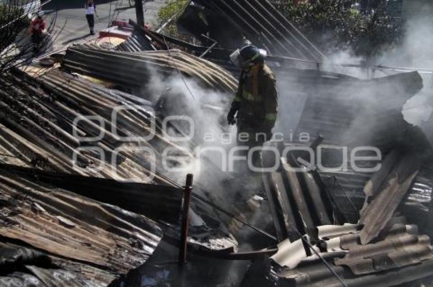 INCENDIO DE CASA HABITACIÓN