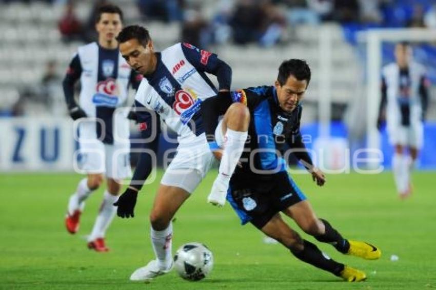 FUTBOL . PACHUCA VS PUEBLA