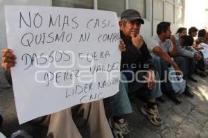 MANIFESTACIÓN CAÑEROS DE CALIPAN. SAGARPA