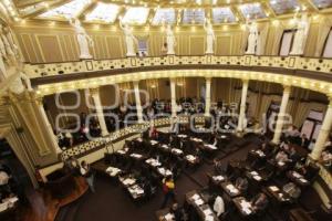 SESION EN CONGRESO DEL ESTADO DE PUEBLA