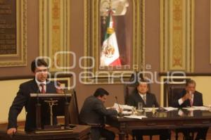 SESION EN CONGRESO DEL ESTADO DE PUEBLA