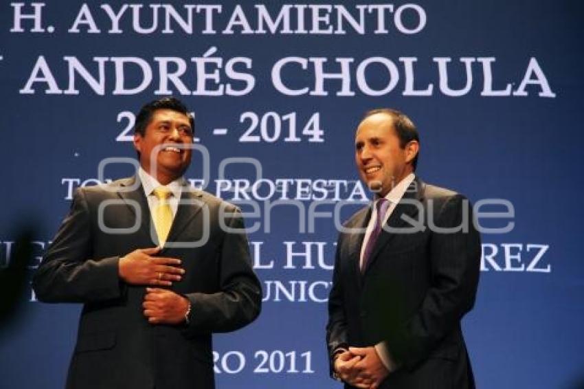 TOMA DE PROTESTA MIGUEL ÁNGEL HUEPA