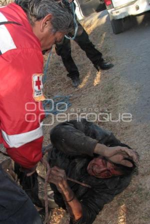 RESCATE EN BARRANCA