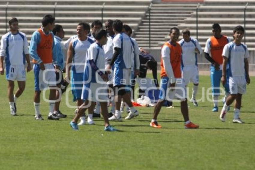 FUTBOL . ENTRENAMIENTO PUEBLA FC