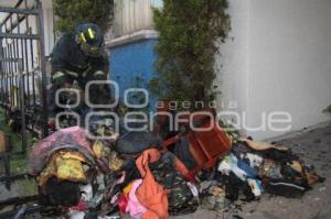 INCENDIO EN EL FRACCIONAMIENTO EL ROBLE