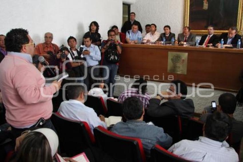 AUDIENCIA CON PERIODISTAS EN EL CONGRESO