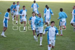 ENTRENAMIENTO DEL EQUIPO DE FUTBOL PUEBLA