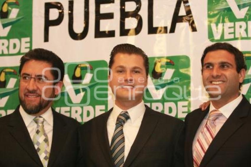 RODOLFO HUERTA NUEVO MILITANTE DEL PARTIDO VERDE ECOLOGISTA