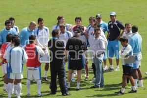 FUTBOL . ENTRENAMIENTO PUEBLA FC