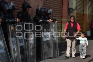 OPERATIVO DE SEGURIDAD CONTRA AMBULANTES