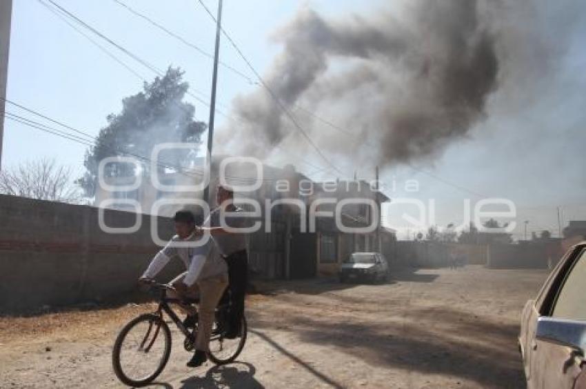 INCENDIO - LOTE BALDIO